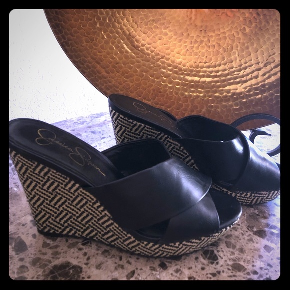 Shoes - Jessica Simpson barely worn wedges